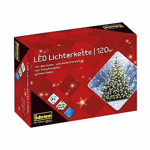 Светодиодная Гирлянда Idena 8325066 200 LED Теплый Белый, 27.9 м - Фото 1