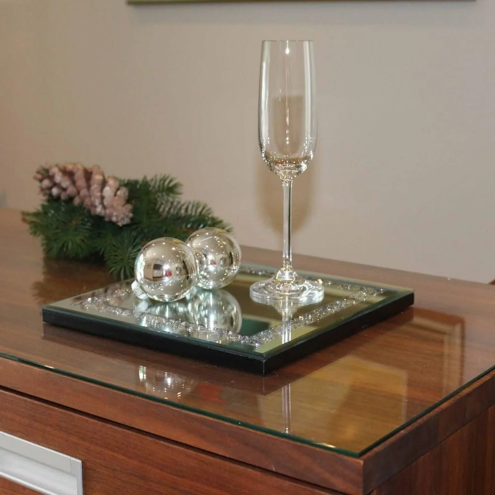 Декоративный поднос Зеркало Formano Камни, фото №5