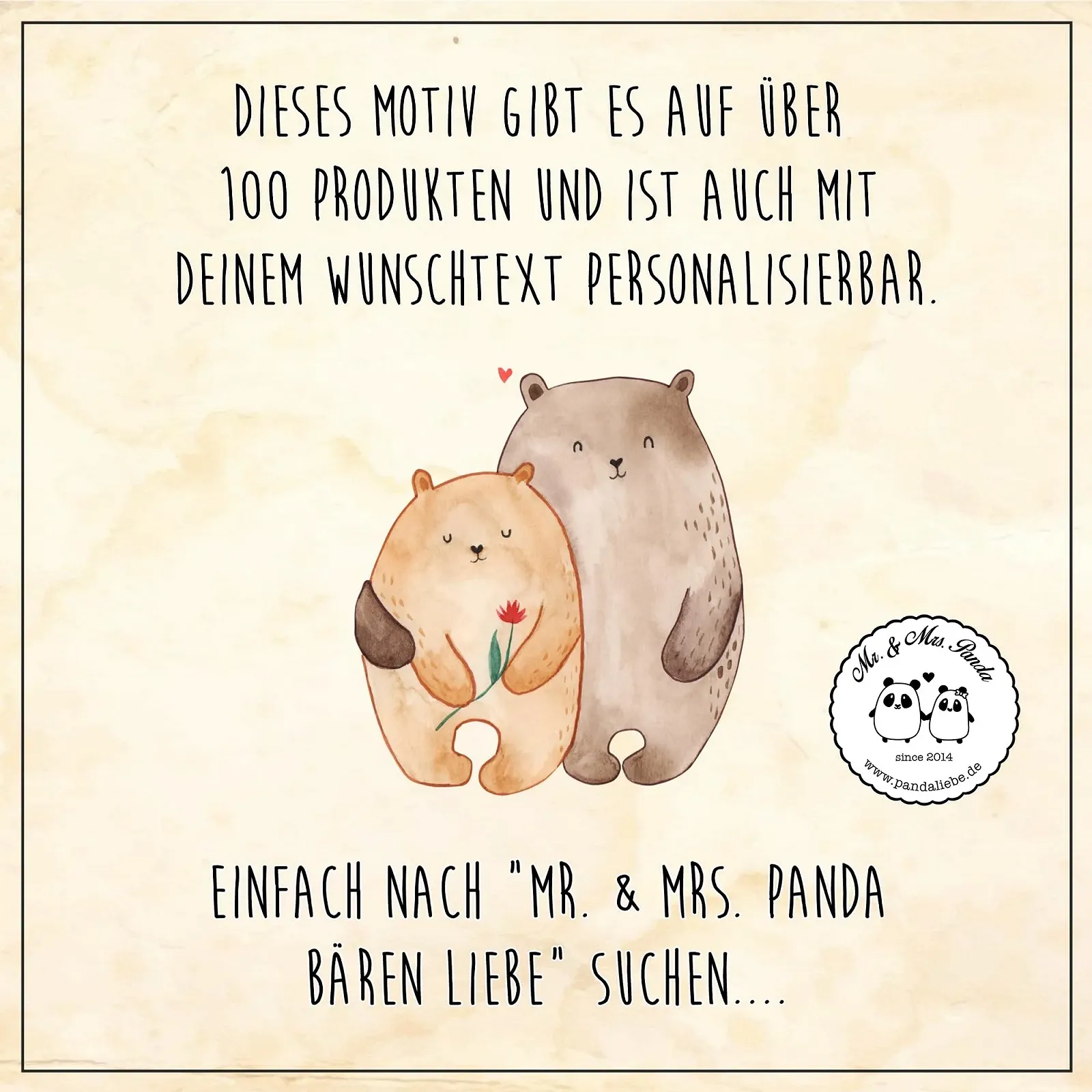 Миска для завтрака Mr. & Mrs. Panda Bears Love, фото №6