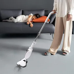 Пароочисник електрична швабра C018 1300 W 280 мл 8 bar 360° synthetic.ua - Фото 1