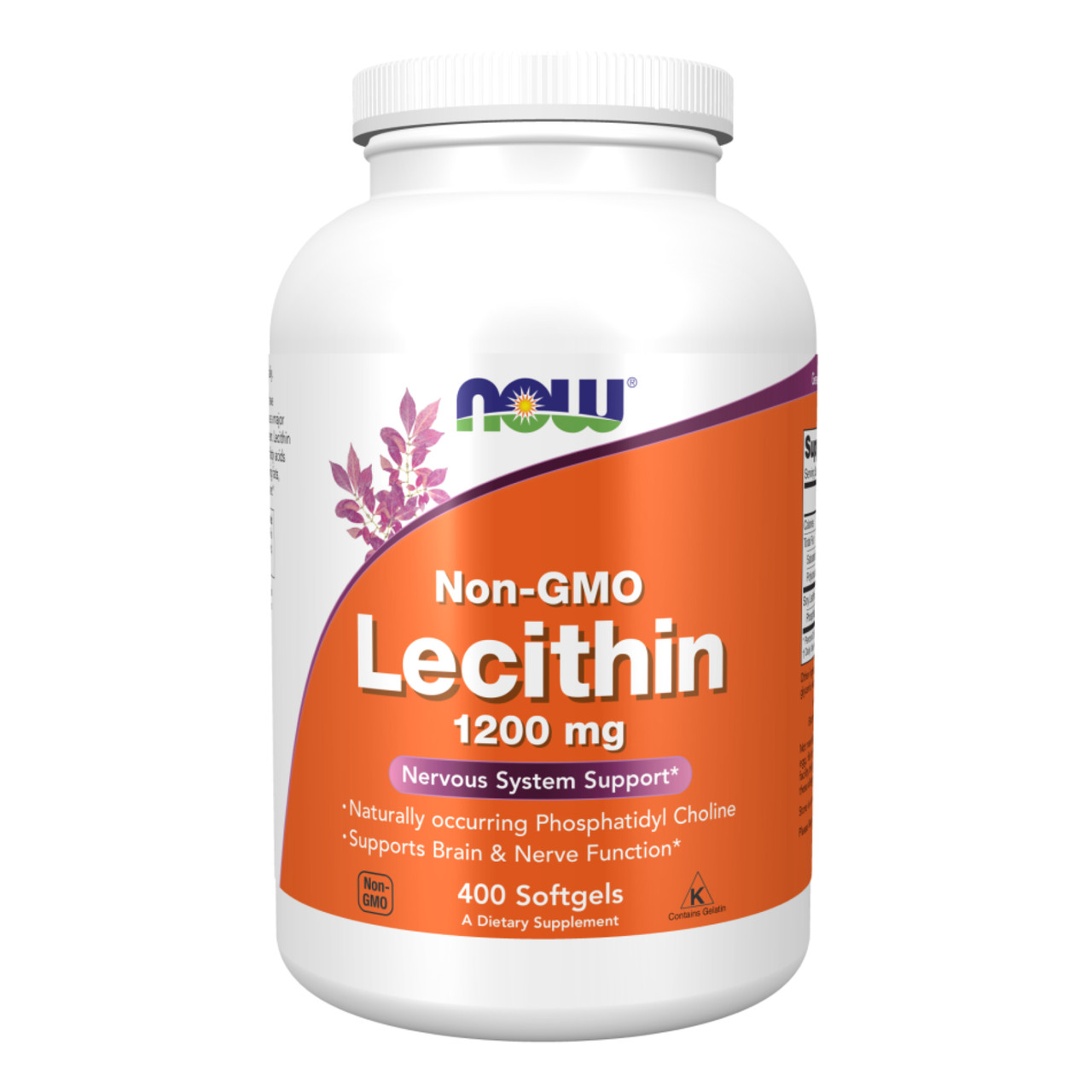 Lecithin 1200mg 400 sgels, фото №1