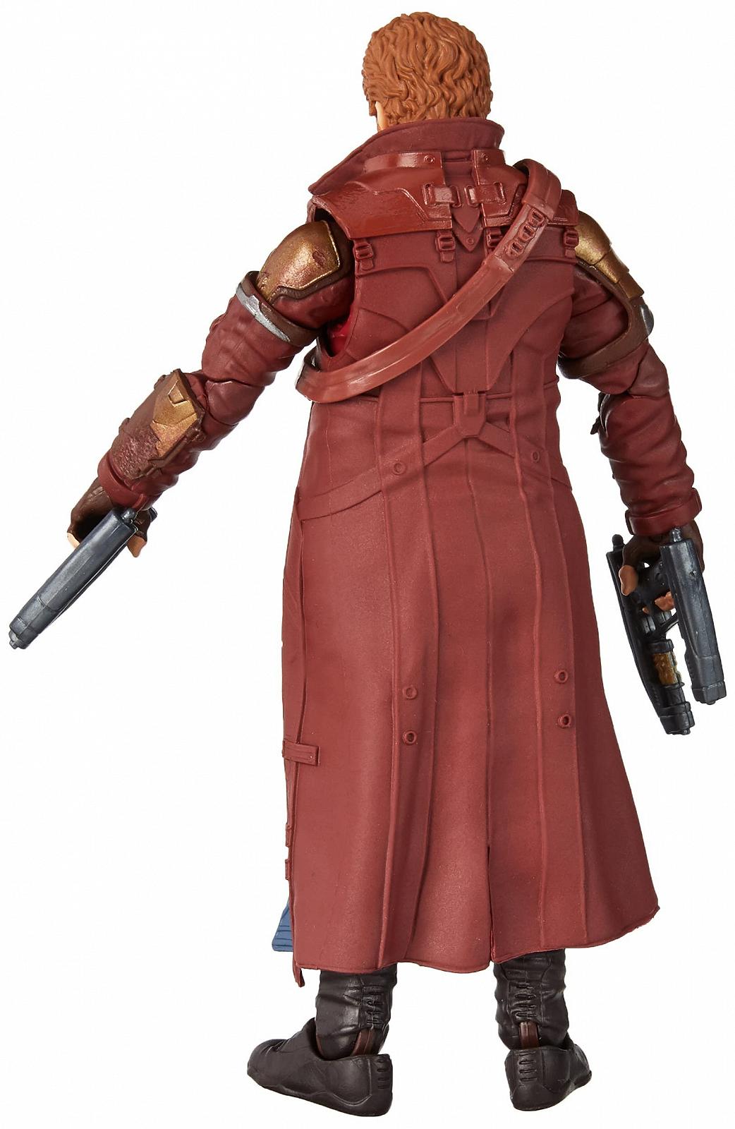 Фігурка Star Lord Marvel Legends Thor: Love and Thunder 15 см, з 2 аксесуарами, 1 елементом Build-A-Figure, різнокольоровий, фото №6