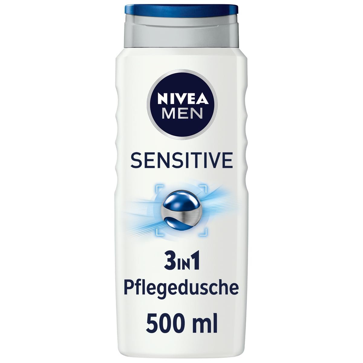 Гель для душа NIVEA MEN Sensitive с бамбуковым молочком 500 мл, фото №1