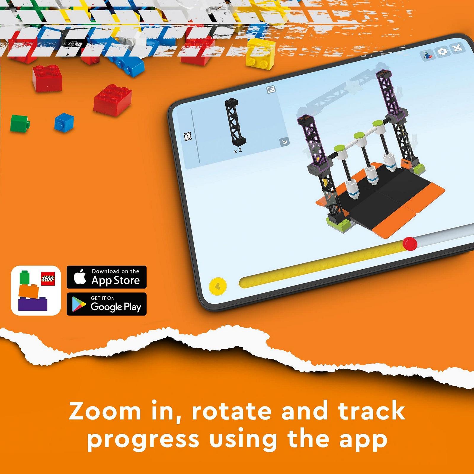 Конструктор LEGO City Stuntz Випробування на обертання 60360, фото №6 Конструктор LEGO City Stuntz Випробування на обертання 60360, фото №6