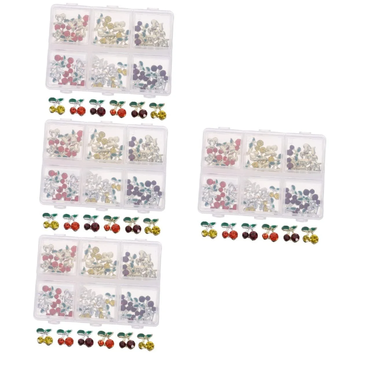 Стразы для ногтей Healeved Kirsch 240 шт., фото №1