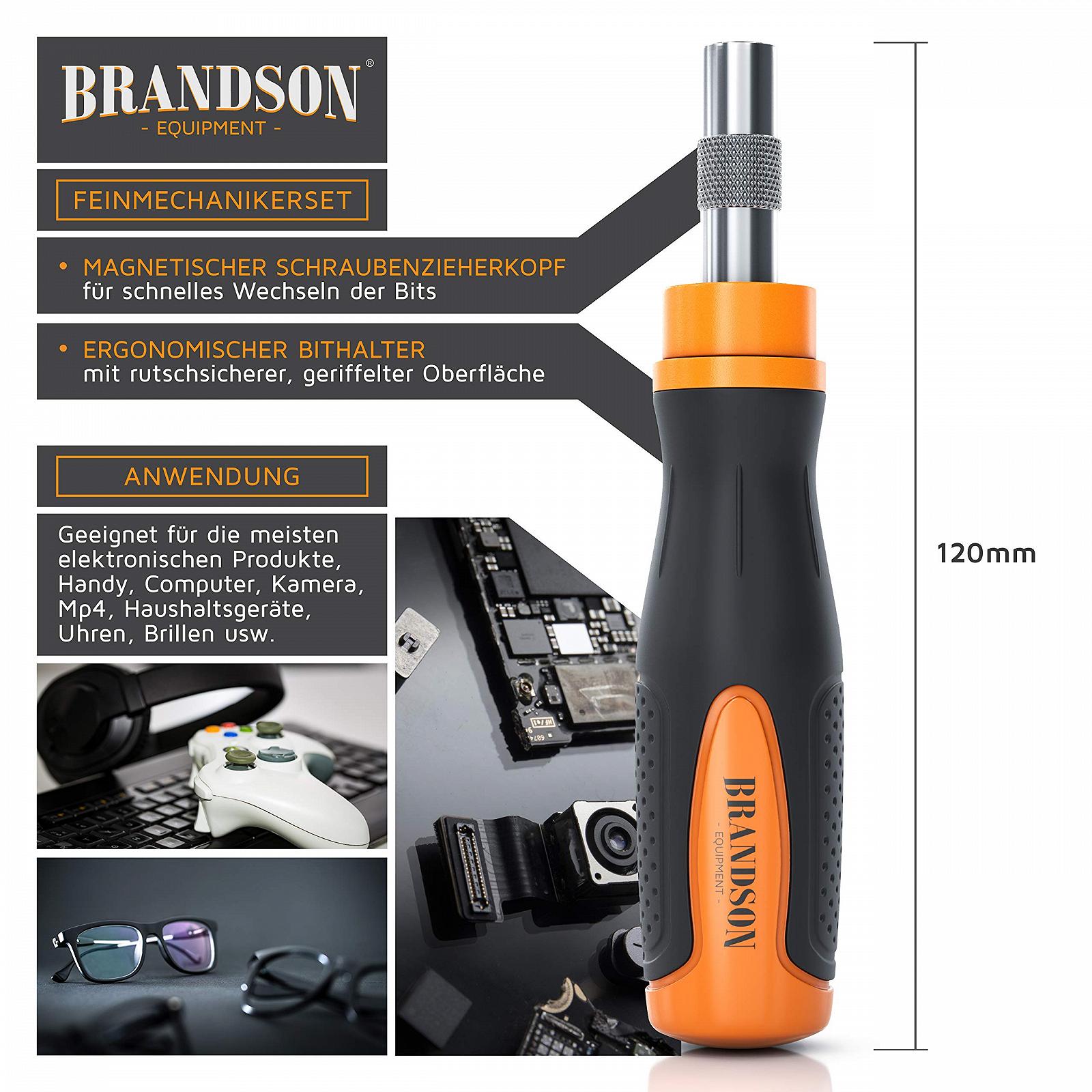 Набор отвёрток Brandson Precision, фото №5 Набор отвёрток Brandson Precision, фото №5