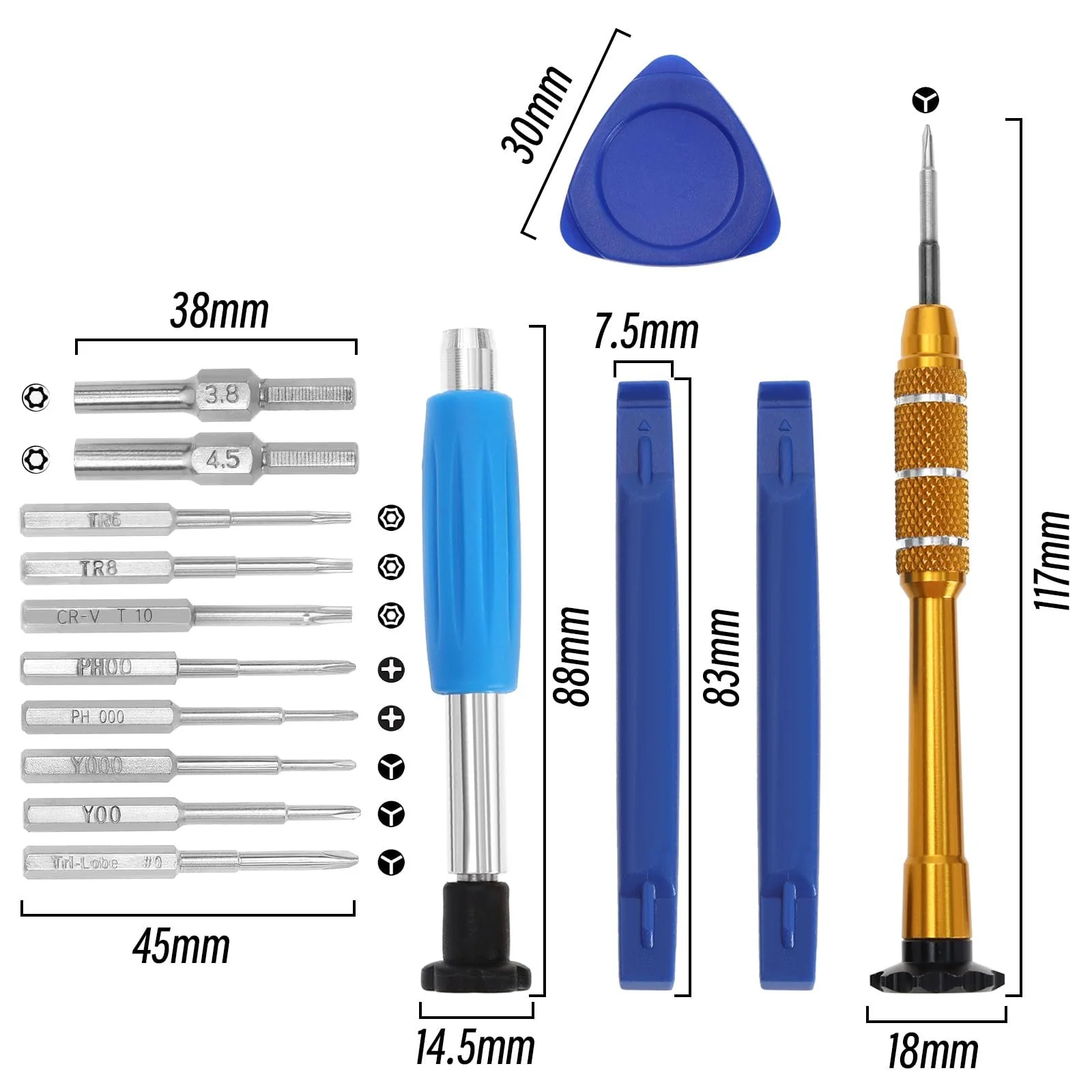 Набір викруток 15-в-1, фото №4