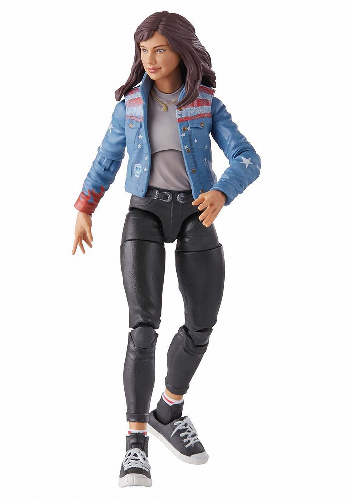 Фігурка колекційна Marvel Legends America Chavez 15 см, кінематографічний всесвіт, 2 аксесуари та 1 елемент Build-A-Figure, фото №5