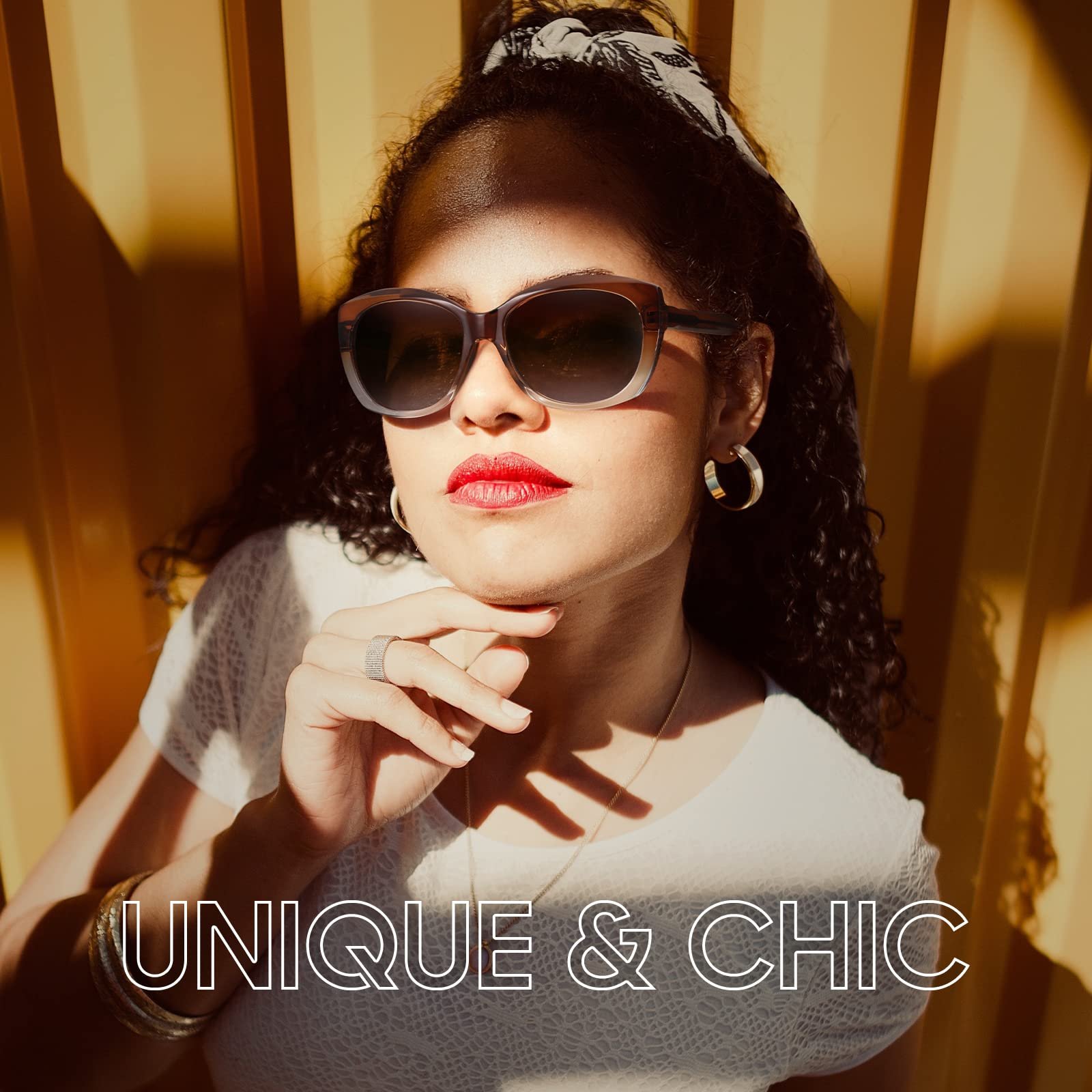 Вінтажні поляризовані сонцезахисні окуляри LVIOE для жінок UV400 захист, ультралегка оправа, фото №2 Вінтажні поляризовані сонцезахисні окуляри LVIOE для жінок UV400 захист, ультралегка оправа, фото №2