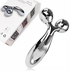 Масажер 3D KUMSODE для обличчя, ролик для схуднення тіла, з обертанням на 360° - Фото 1