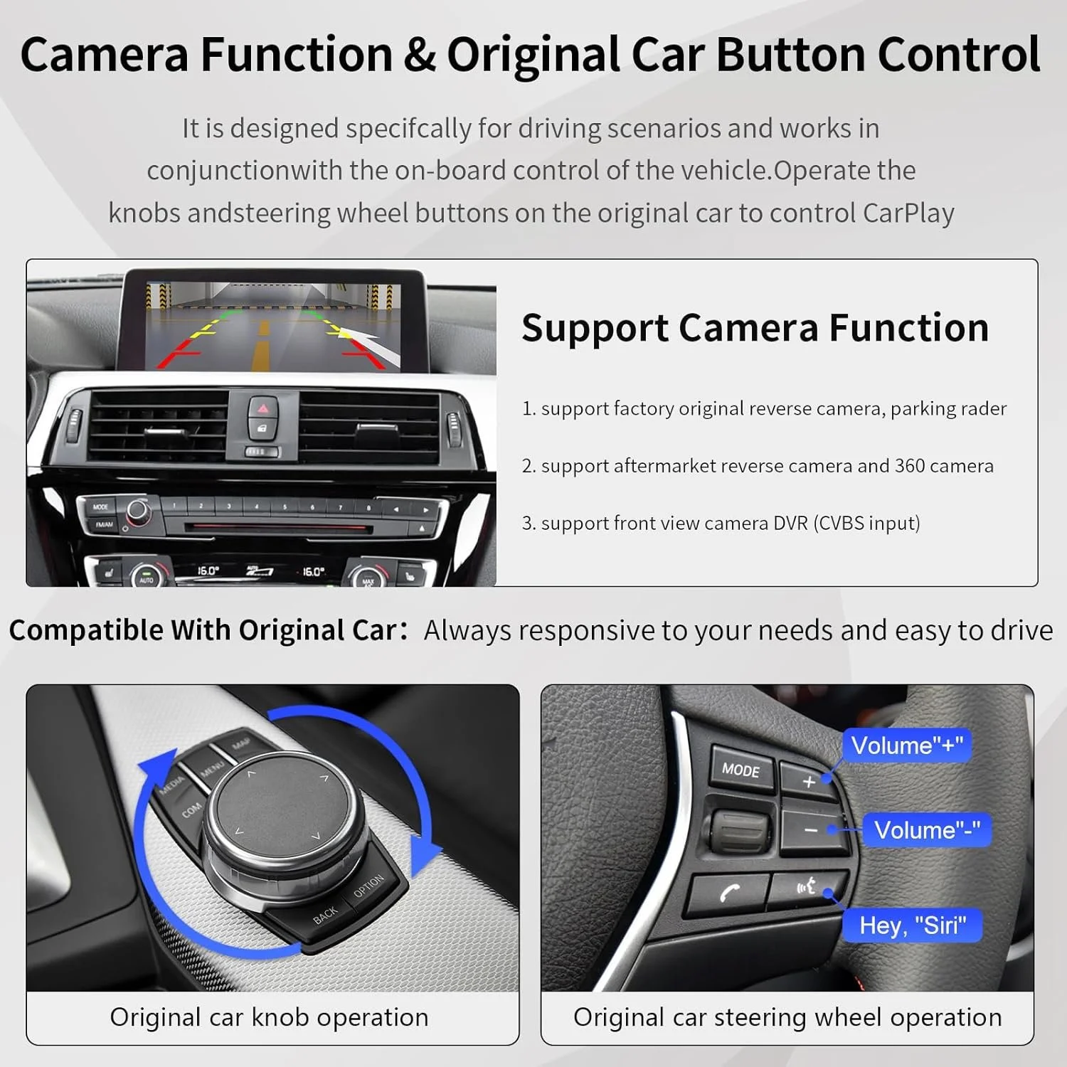 Бездротовий модуль приймача Smart CarPlay Module Interface For BMW 1-7 M3 M4 M5 X1-X6 2017-2020 for BMW EVO System ID5 ID6 Black, фото №4 Бездротовий модуль приймача Smart CarPlay Module Interface For BMW 1-7 M3 M4 M5 X1-X6 2017-2020 for BMW EVO System ID5 ID6 Black, фото №4