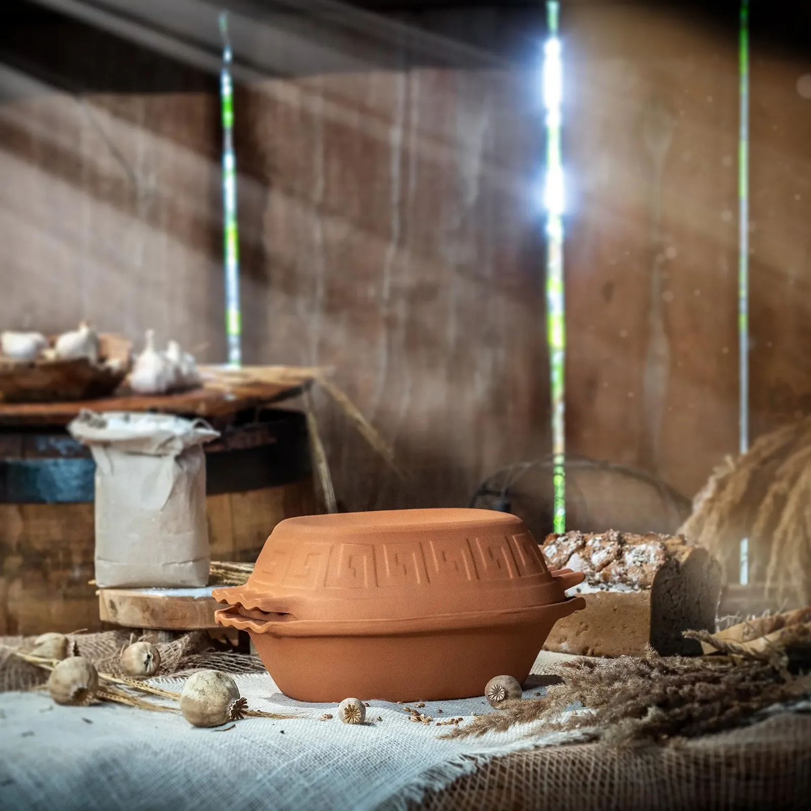 Римский горшок KADAX Augustus Керамический Овальный 4 л, фото №6