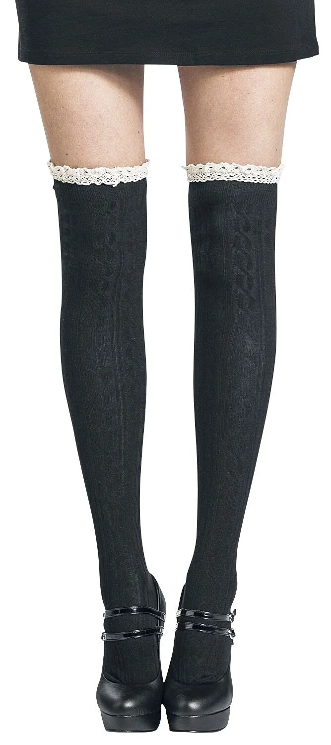 Гольфы Banned Retro Mina Женские гольфы Черный, фото №1 Гольфы Banned Retro Mina Женские гольфы Черный, фото №1