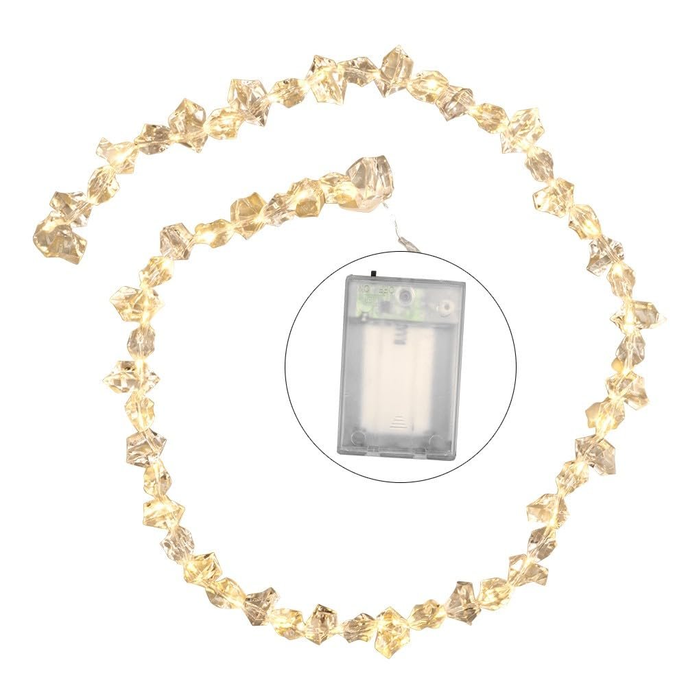 Гірлянда світлодіодна Ideen mit Herz Crystal Nuggets 38 LED Теплий білий 1,20 м, фото №3