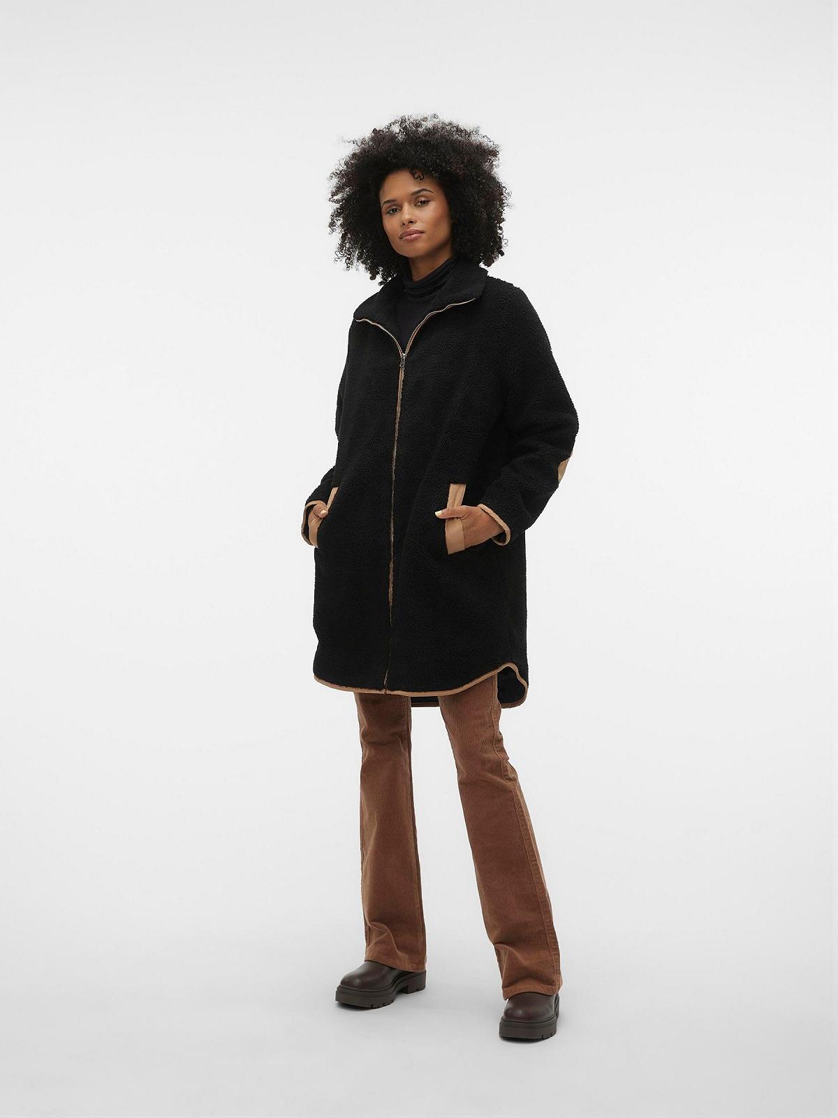 Женское пальто Teddy Fur VERO MODA VMLUNE, фото №2 Женское пальто Teddy Fur VERO MODA VMLUNE, фото №2