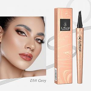 Олівець Stufe для брів Натуральний Природний вигляд Трикутний накінечник synthetic.ua - Фото 1