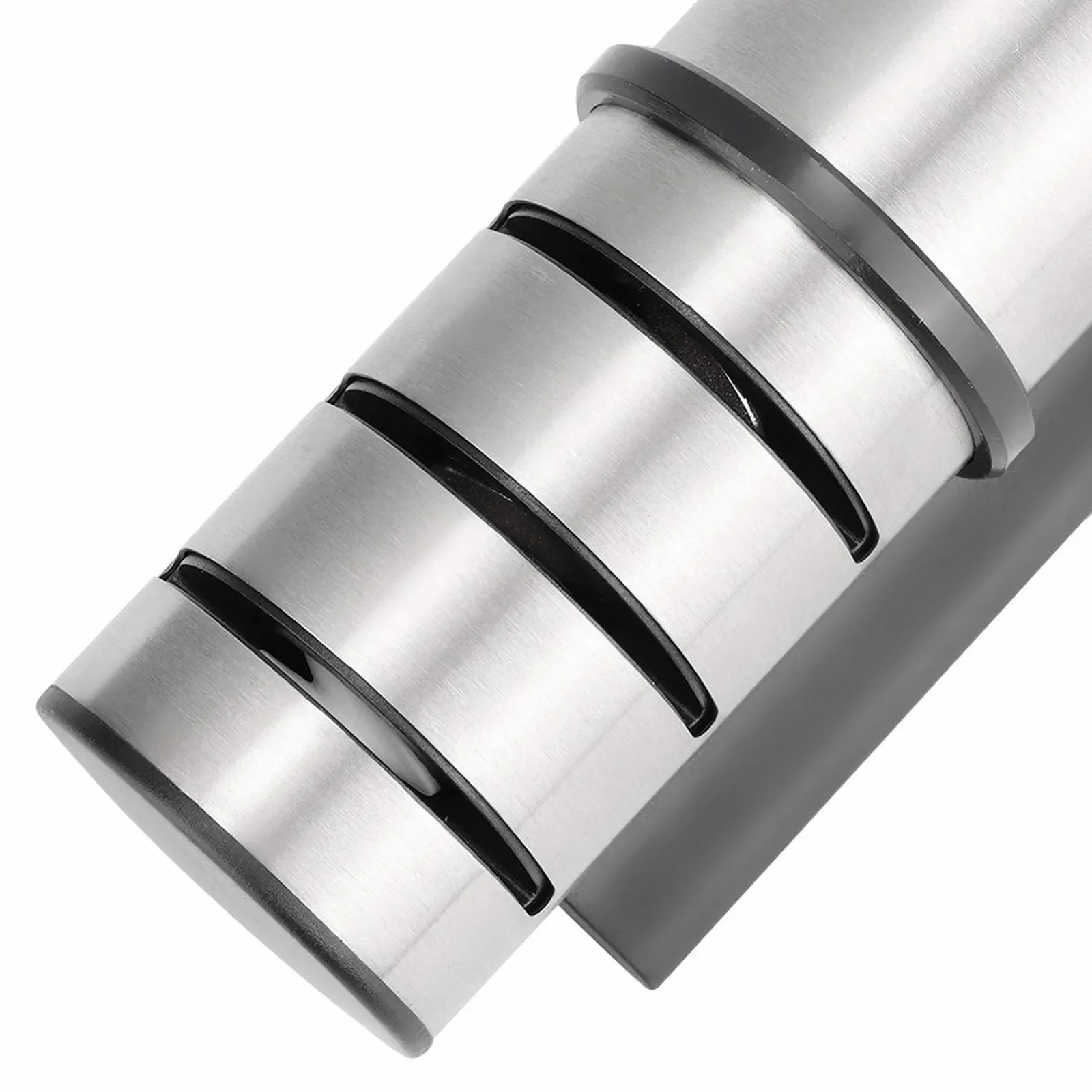 Точилка для ножів ручна 3-ступінчаста з нержавіючої сталі з протиковзкою основою, фото №4