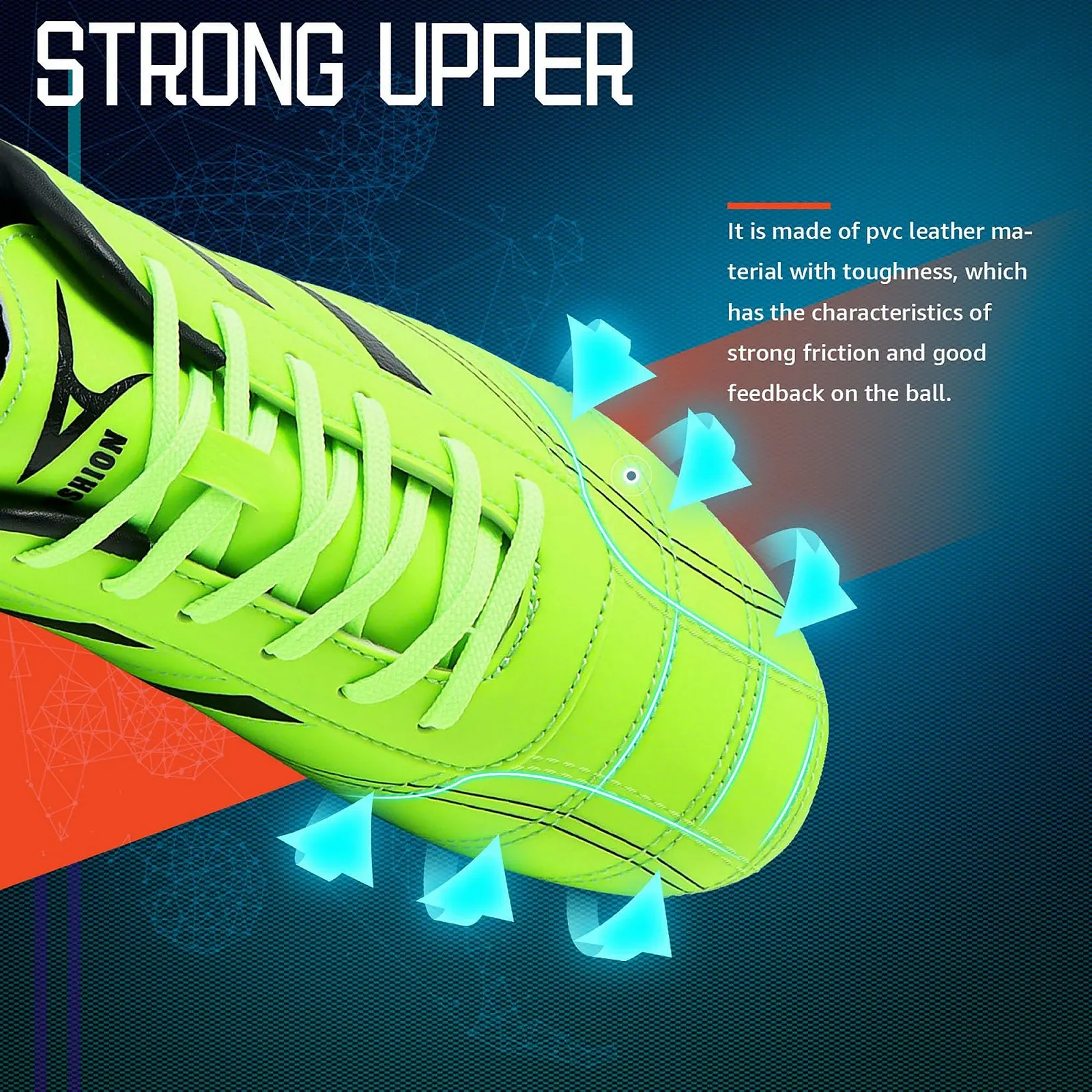 Футбольные бутсы Littleplum Детские Футбольные бутсы для футбола для игры на улице, фото №4