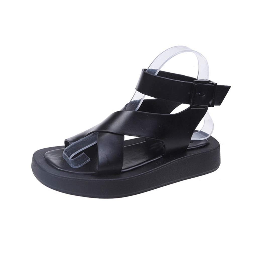 Женские летние сандалии CrEev Модные на платформе Нескользящие, фото №1 Женские летние сандалии CrEev Модные на платформе Нескользящие, фото №1