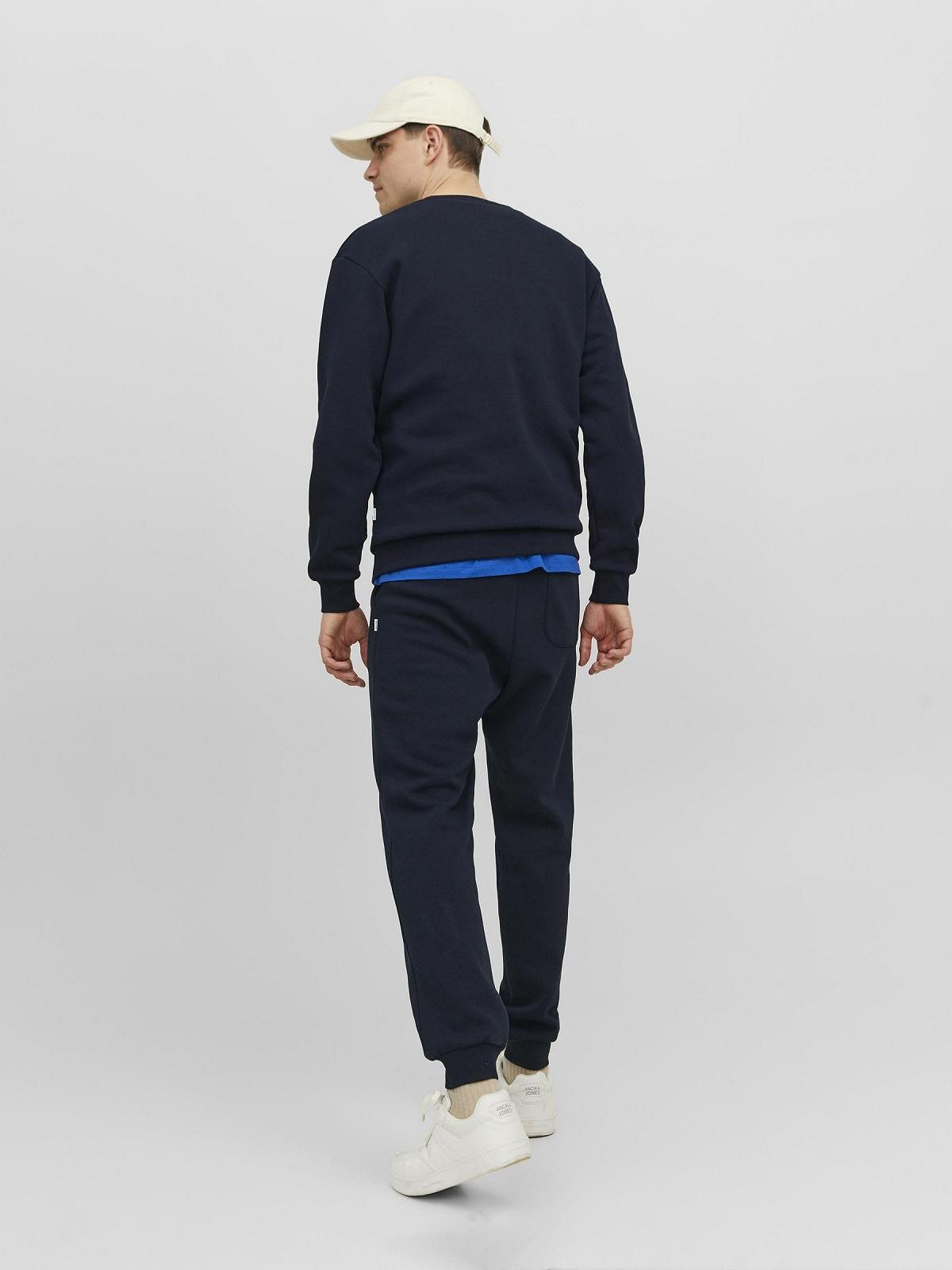 Чоловічий світшот JACK & JONES однотонний, фото №5