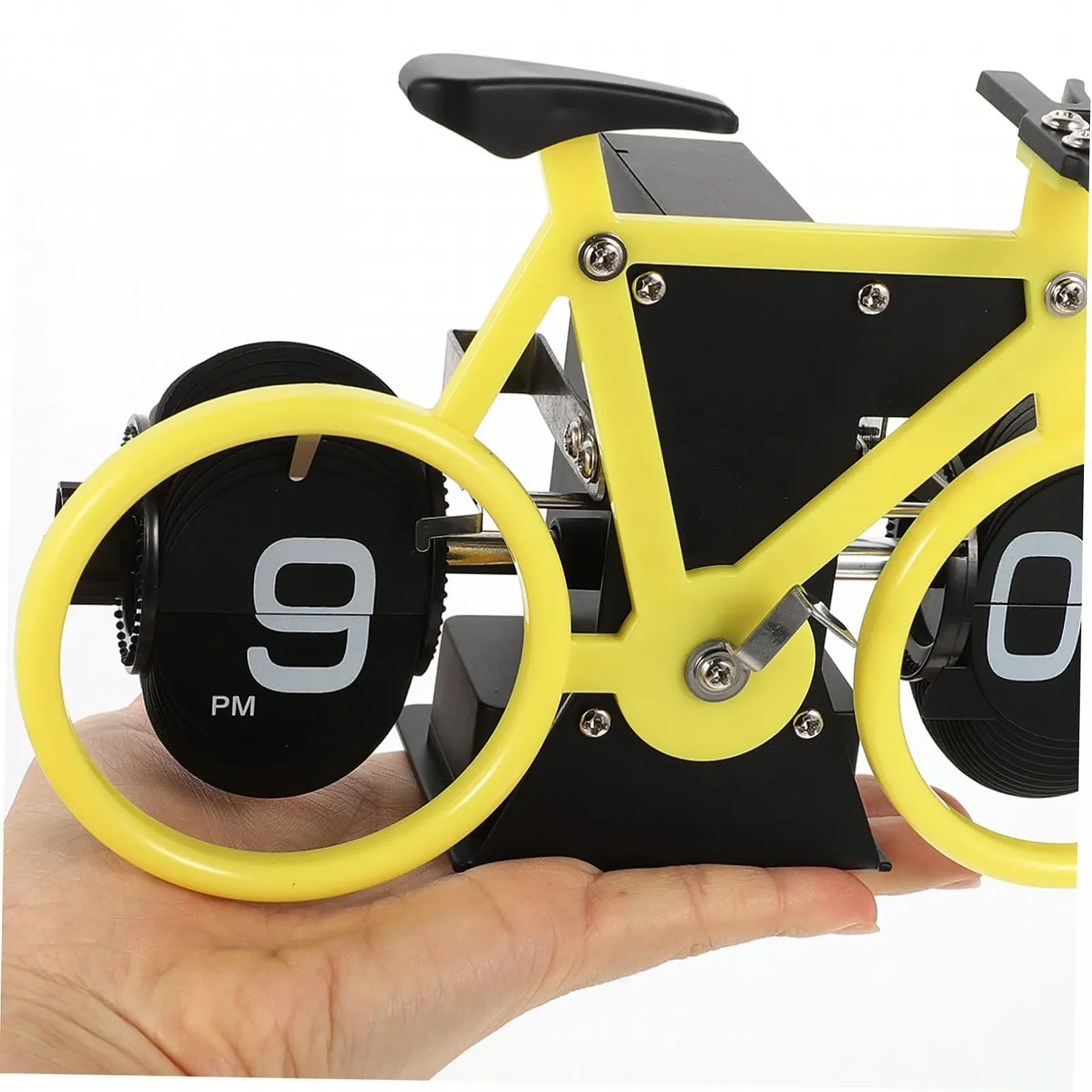 Ретро часы-перекидные PartyKindom в виде велосипеда, механические, маленькие, фото №8