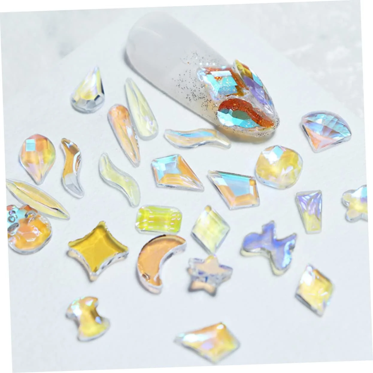 Кришталі для манікюру з смоли PLAFOPE, фото №3