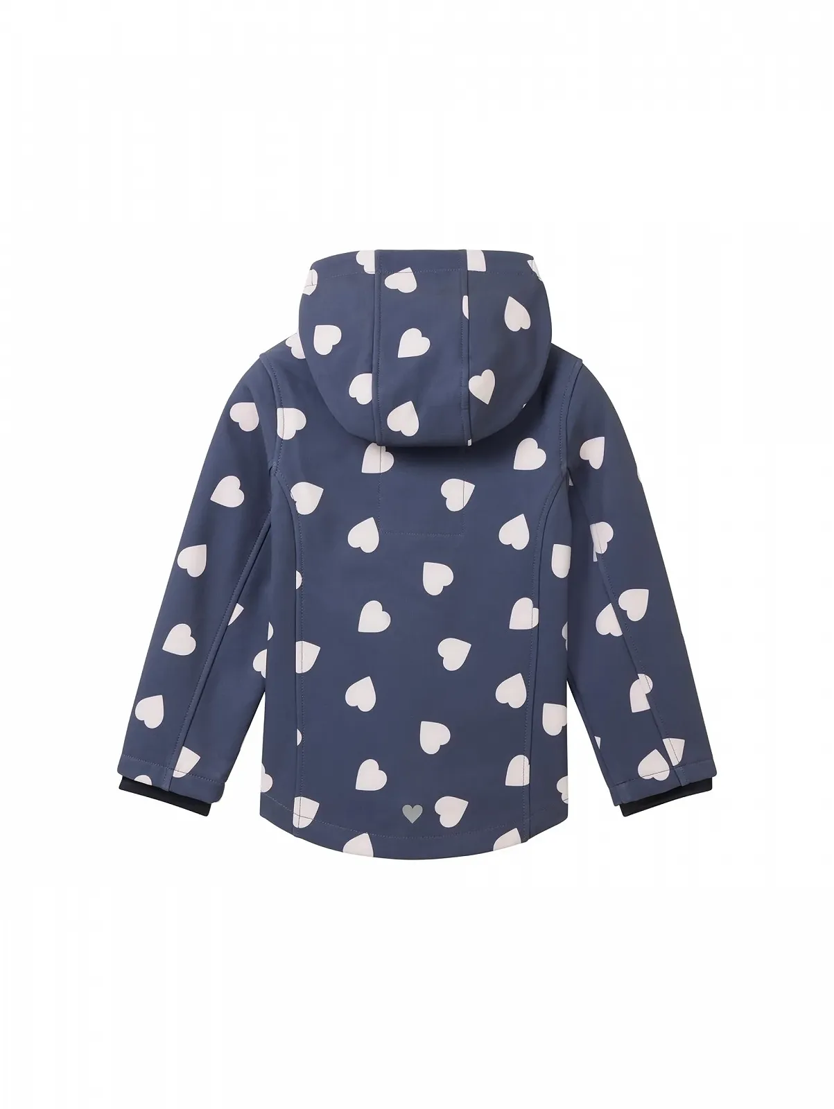Куртка Softshell TOM TAILOR для девочек с узором в виде сердец, фото №2