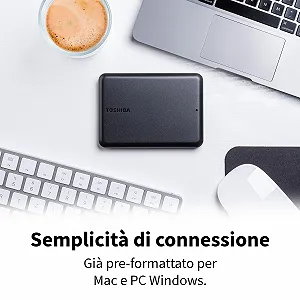 Внешний жесткий диск Toshiba Canvio Partner 1TB 2.5 дюйма USB 3.2 Gen 1 synthetic.ua - Фото 1