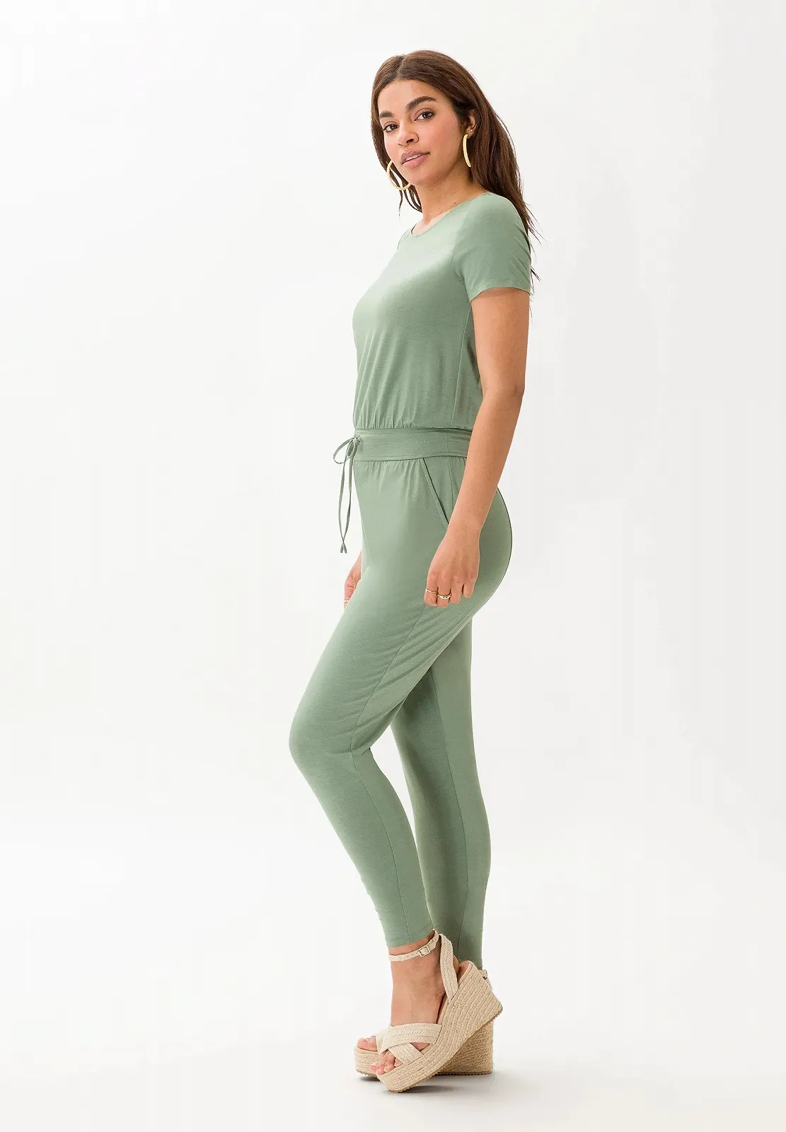 Женский комбинезон Les Lunes The Lana Jumpsuit Slate Khaki - XL, фото №2