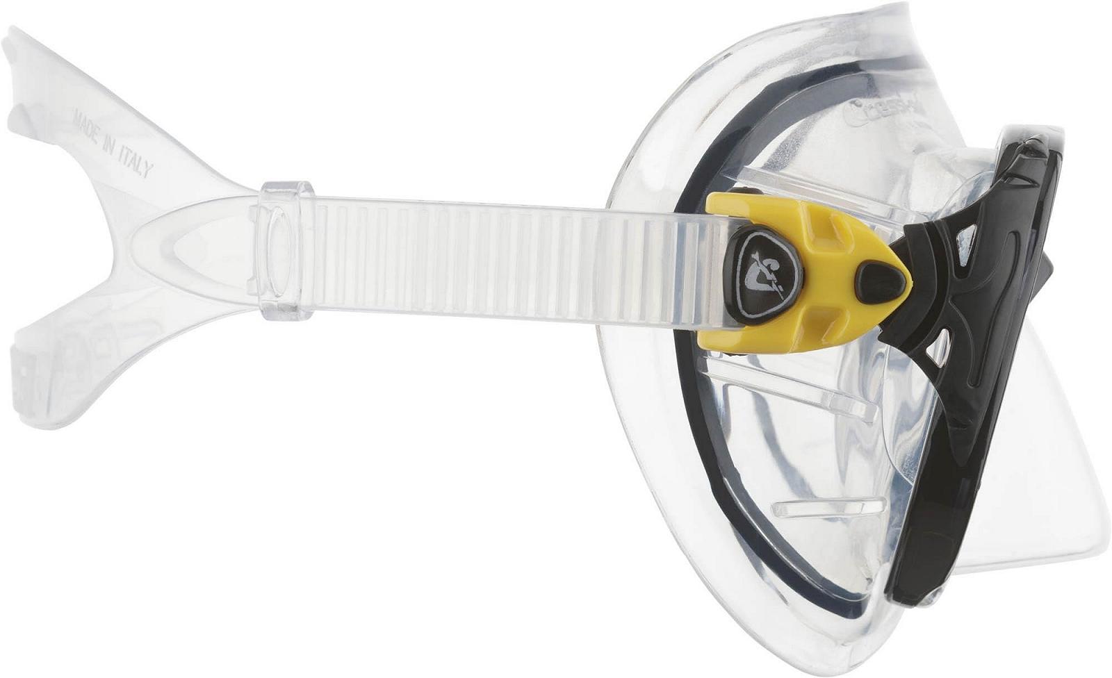 Маска Cressi Big Eyes Evolution, трубка Alpha Ultra Dry, багатокольоровий, фото №4