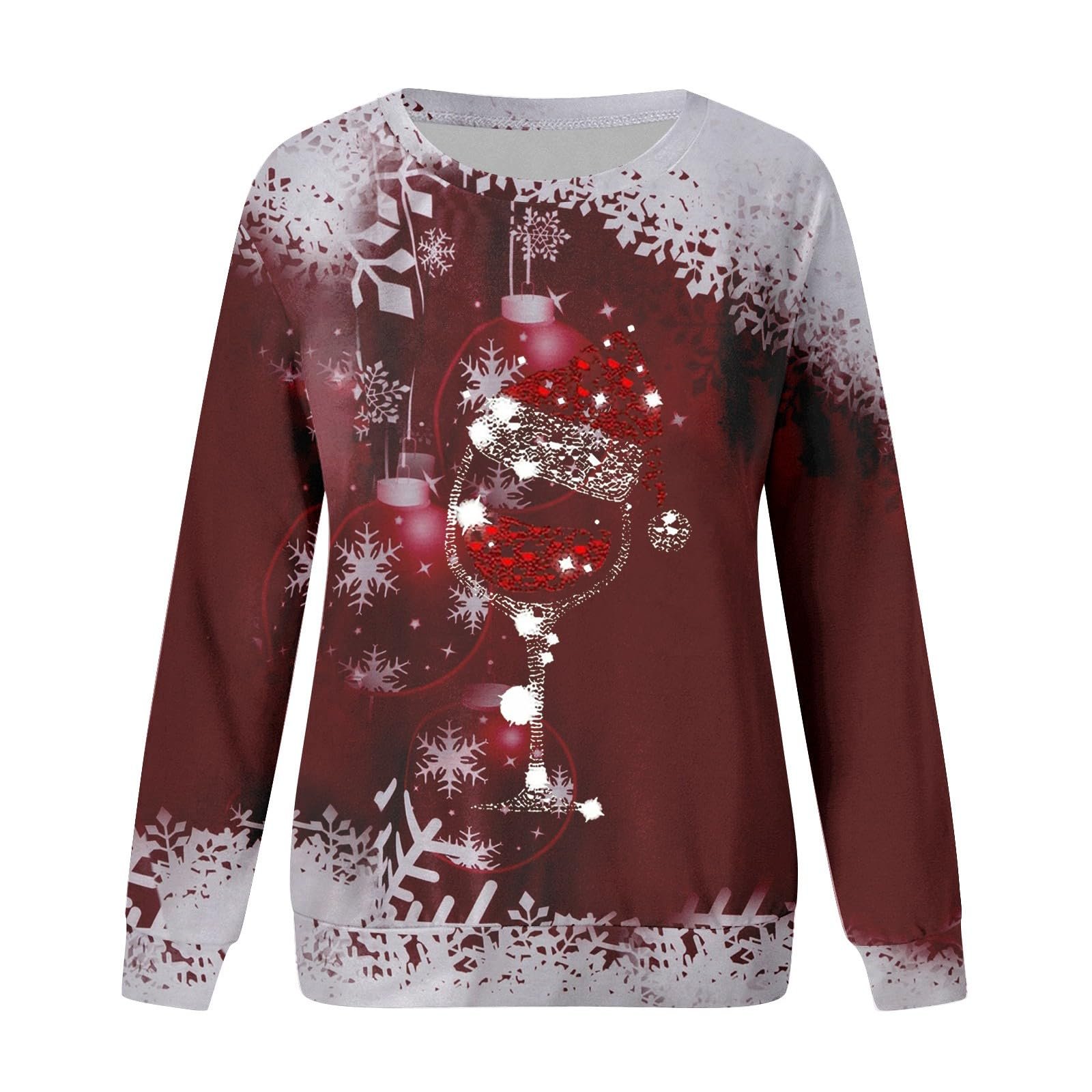 Різдвяний джемпер Unilarinna Жіночий смішний принт, фото №2 Різдвяний джемпер Unilarinna Жіночий смішний принт, фото №2