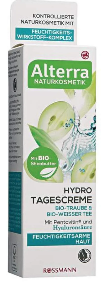 Денний крем для обличчя Alterra Hydro Organic Grape 50 мл, фото №1