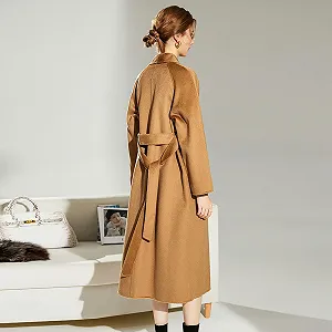 Вовняне пальто BAICAIBAI Жіноче зимове synthetic.ua - Фото 1