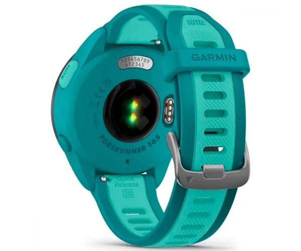 Смарт-годинник Garmin Forerunner 165 Music Turquoise/Aqua (010-02863-32), фото №5