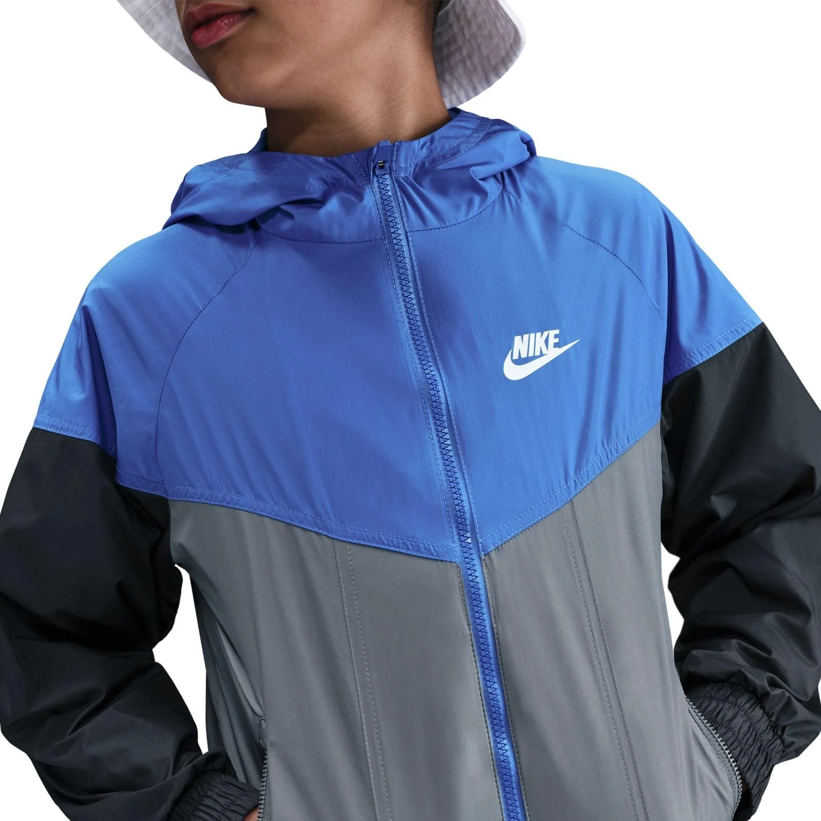 Куртка Nike Windrunner Repel для старших дітей, унісекс, спортивний стиль, з капюшоном, фото №7