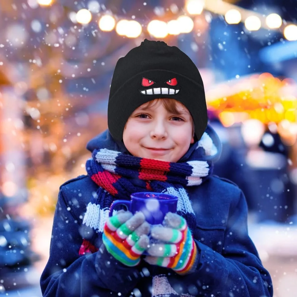 Вязаная шапка YCVBCY, 2 шт., детская шерстяная, фото №7 Вязаная шапка YCVBCY, 2 шт., детская шерстяная, фото №7