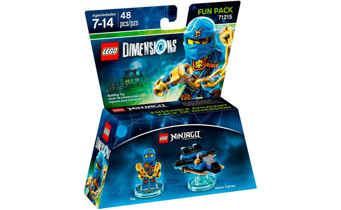 Конструктор Лего LEGO Dimensions Фан-пак: Джей 71215, фото №1 Конструктор Лего LEGO Dimensions Фан-пак: Джей 71215, фото №1