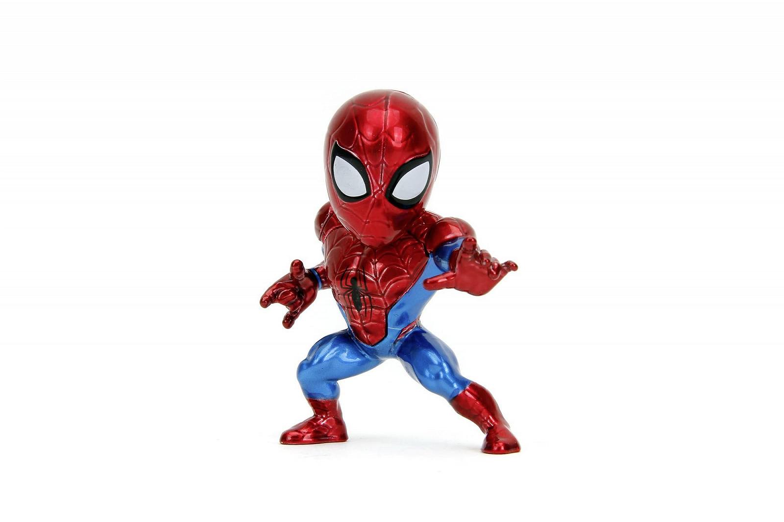 Набор фигурок Jada Toys Marvel Spider-Man (Spiderman, Venom, Miles Morales, Spiderman 2099) 4 металлические фигурки 6 см, фото №2