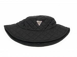 Капелюх клош стьобаний Guess rain hat black C25GU60 AW5193POL01 M - Фото 1