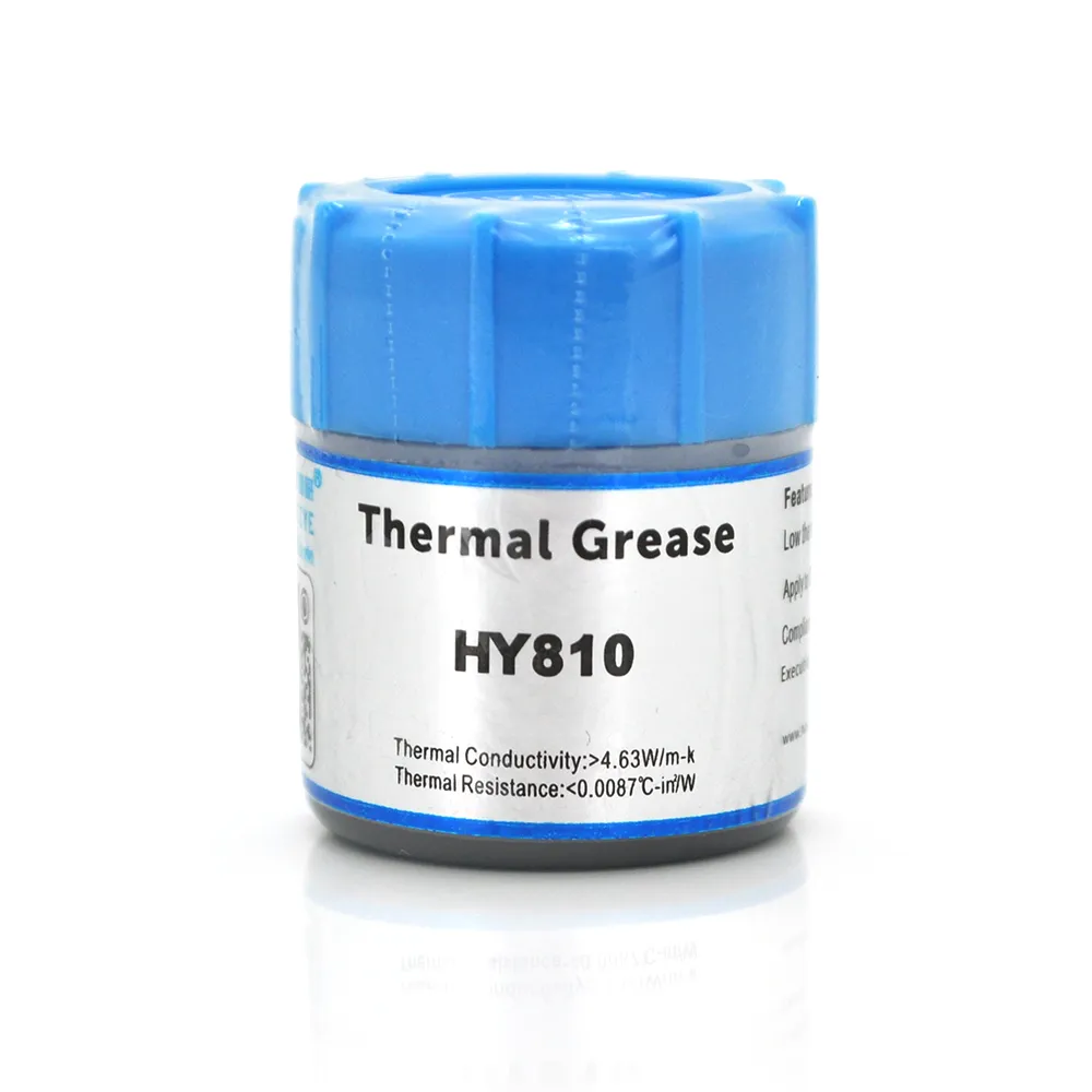 Паста термопровідна HY-810 15g банку Grey 4,63W / m-K <0.0087  C-in² W 30 280 OEM Q40, фото №1