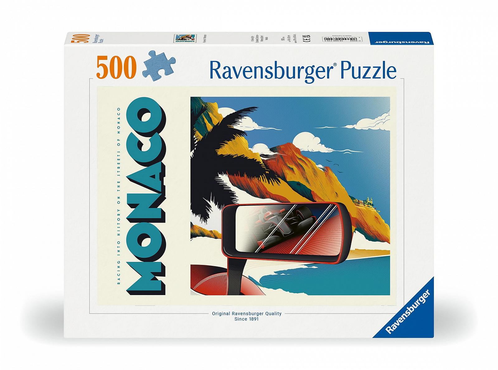 Пазлы Ravensburger Monaco Grand Prix 12000774 500 деталей, фото №1
