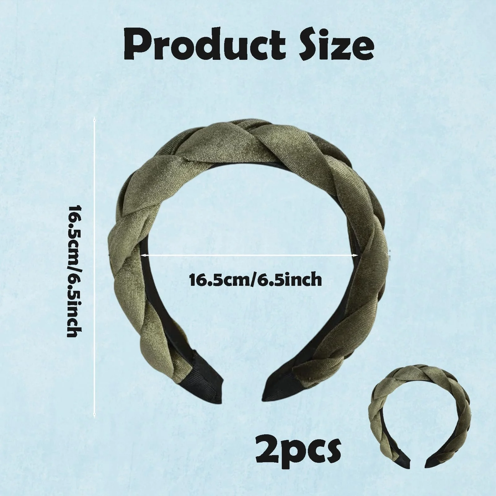 Набір вінтажних обручів на голову Dirndl, фото №2