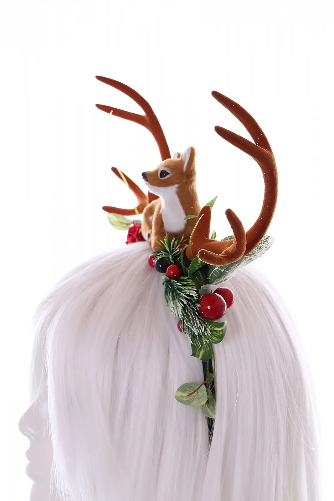 Обруч Штучні рослини з оленячими рогами, фото №6