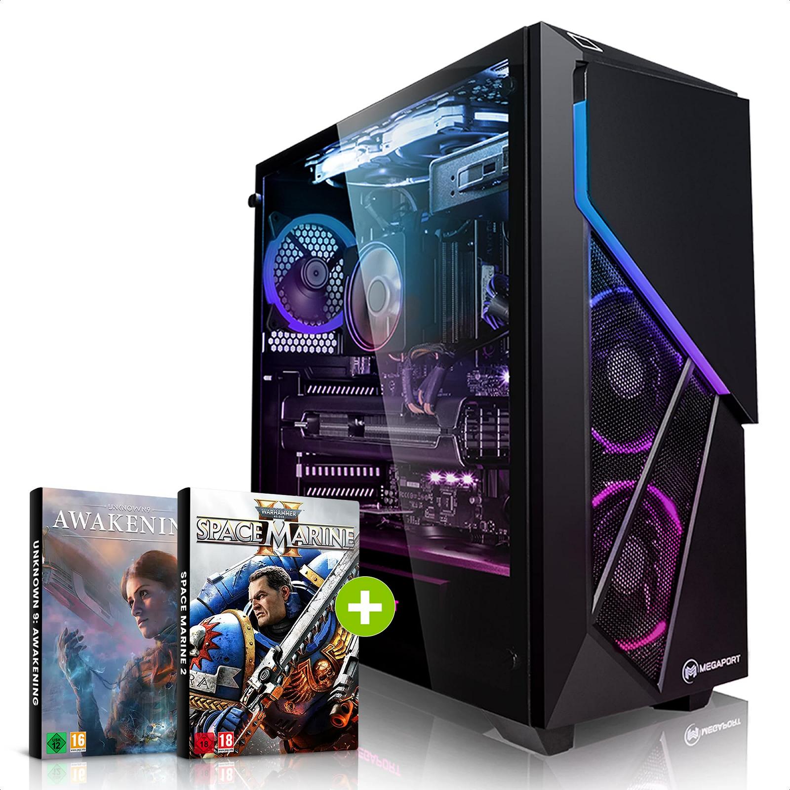 Комп'ютер Megaport Gaming AMD Ryzen 7 9700X RTX4060 8GB 32GB 1TB, фото №1