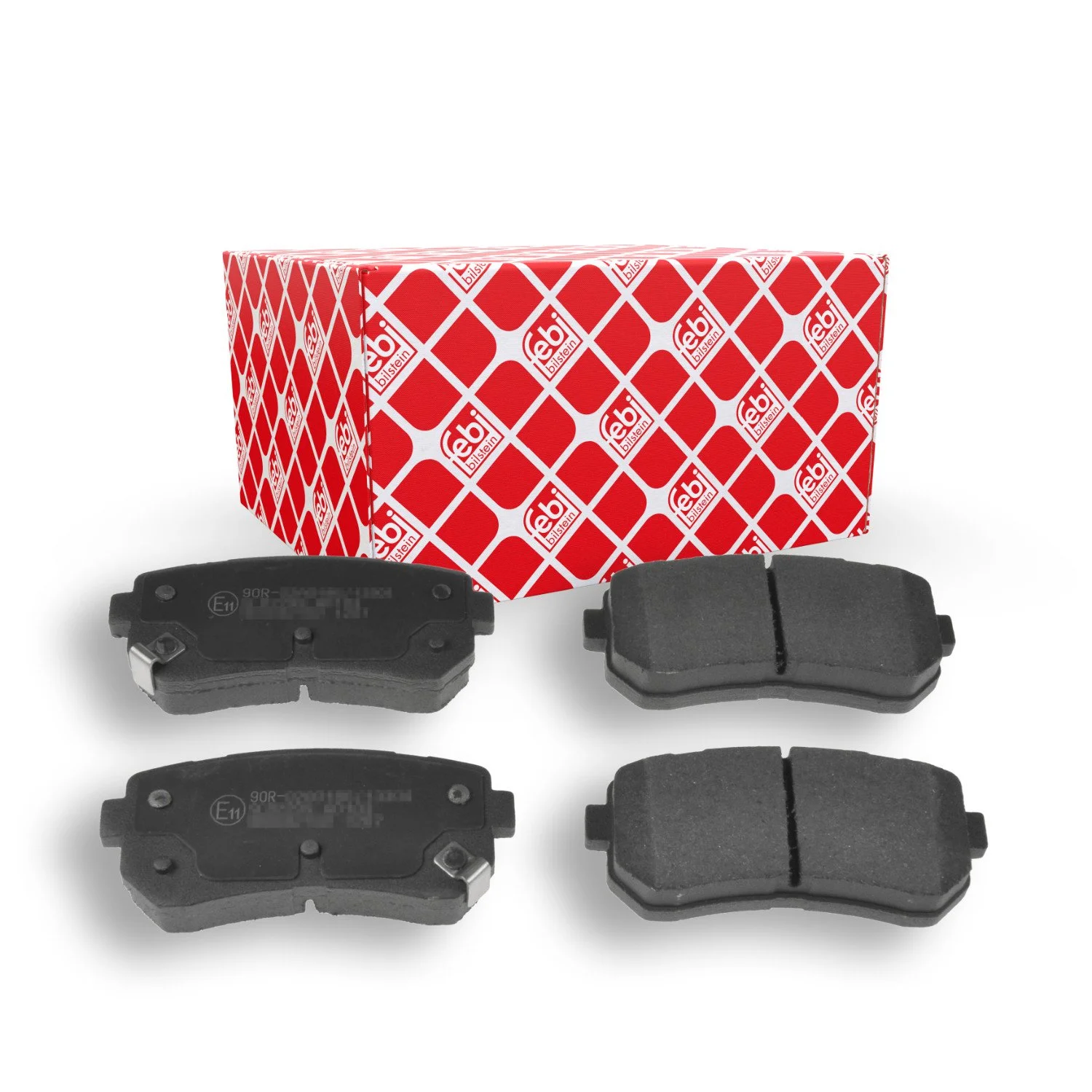 Комплект тормозных колодок, дисковый тормоз FEBI BILSTEIN 116367 задний мост, фото №1