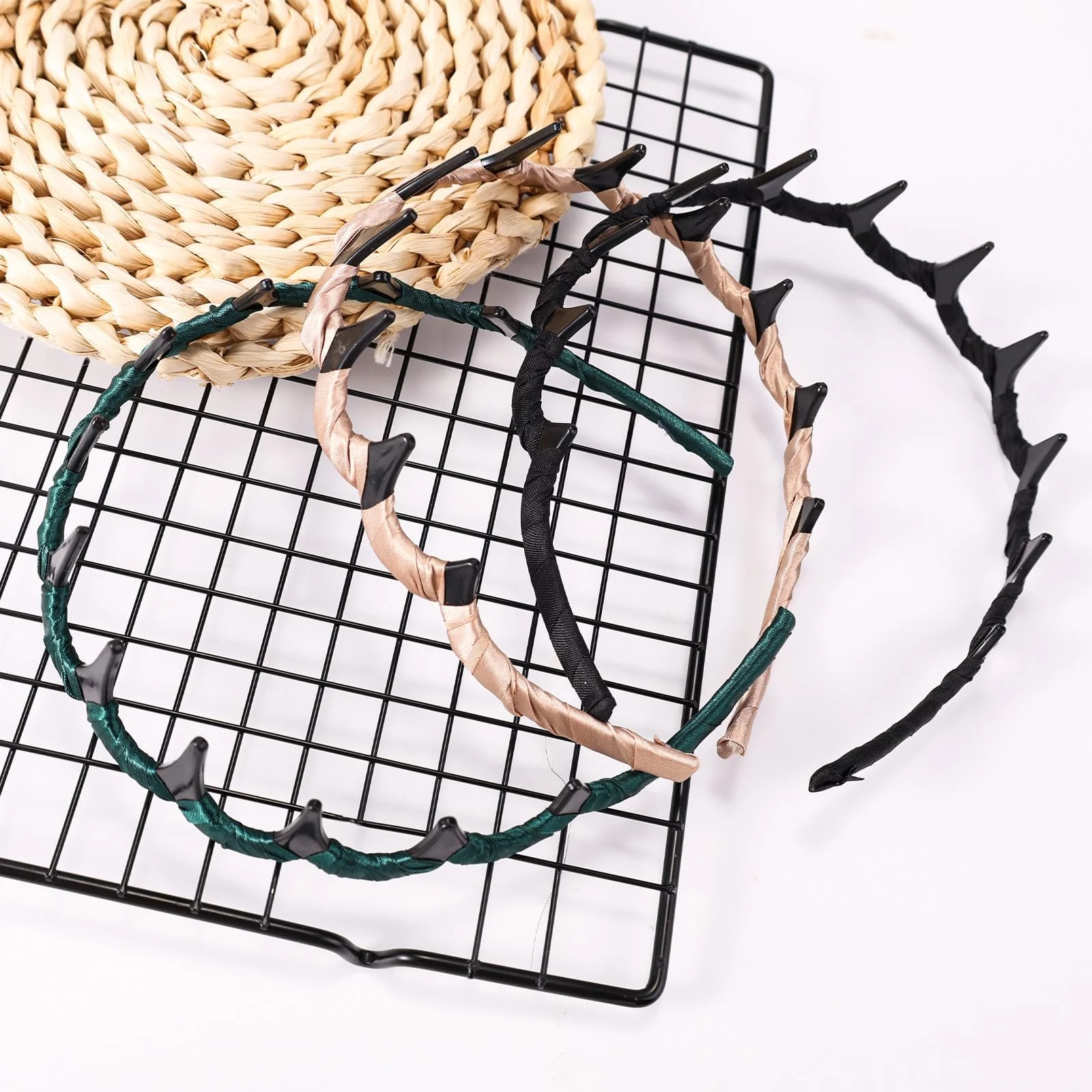 Набор обручей 3шт. Атласный, фото №3