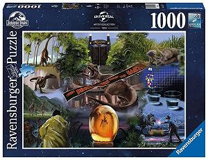 Пазл Ravensburger Universal Vault 17147 Jurassic Park 1000 элементов Синий - Фото 1