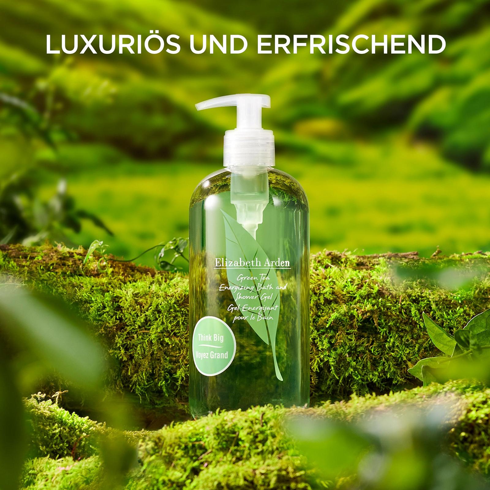 Гель для душа Elizabeth Arden Green Tea Invigorating освежающий цветочно-цитрусовый без мыла 500 мл, фото №5