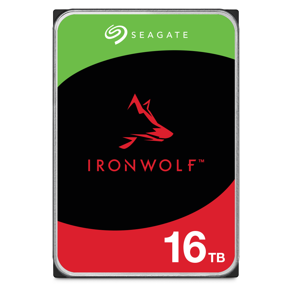 Жесткий диск Seagate IronWolf 16ТБ 7200об/м 240 МБ/с 3.5" SATA III (ST16000VN001), фото №1