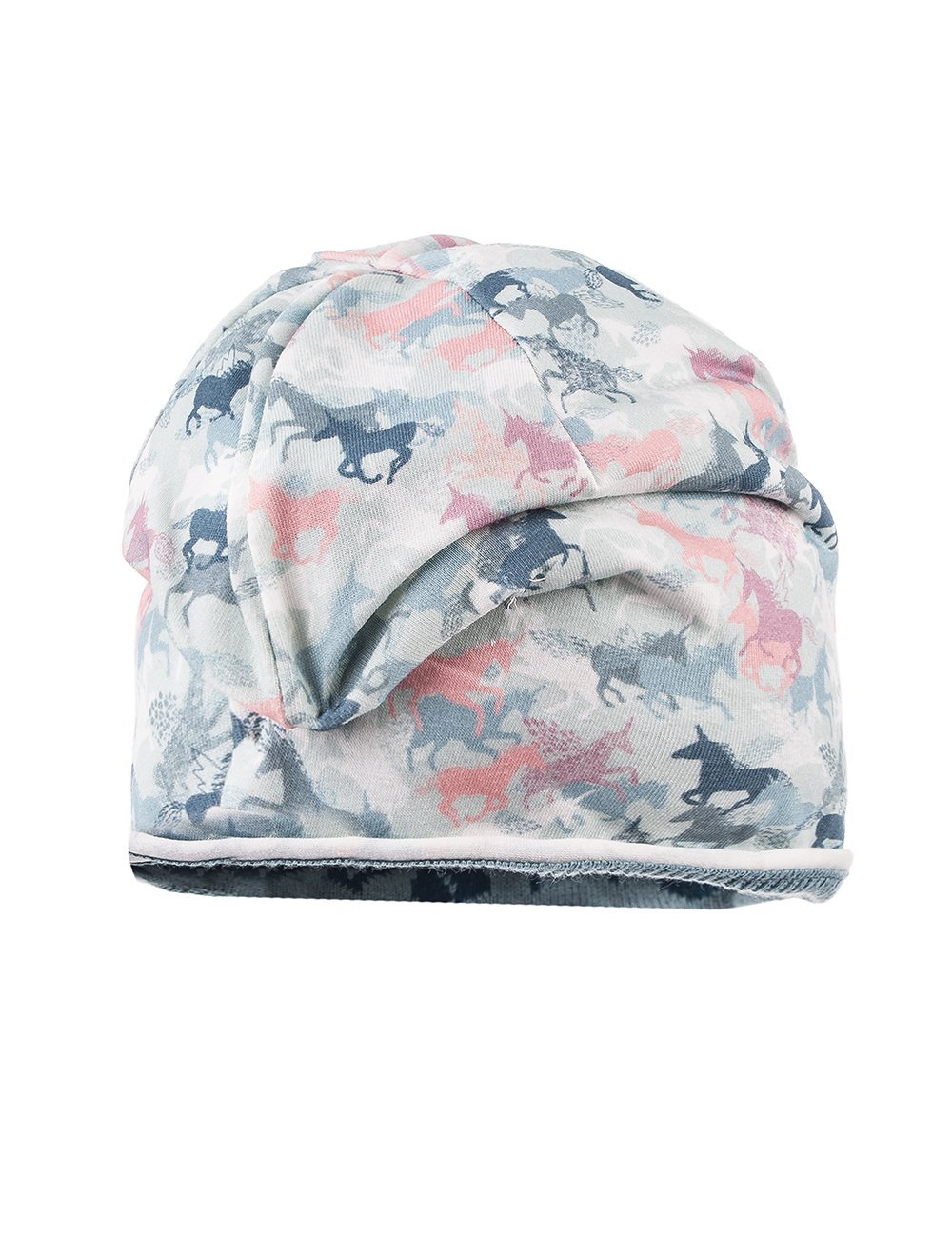 Шапка-бини двухсторонняя Maximo Leaves для девочек, фото №4 Шапка-бини двухсторонняя Maximo Leaves для девочек, фото №4